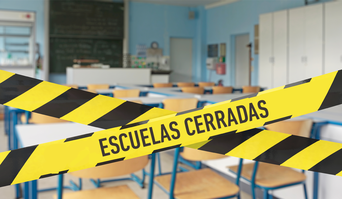 “La normalización del cierre de escuelas está siendo una constante”