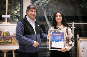 Jóvenes escritores fueron reconocidos en la premiación del III Concurso Literario RED Irarrázaval 2024
