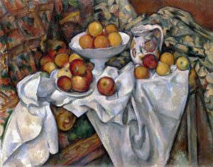 Paul Cézanne, La geometría en la naturaleza muerta