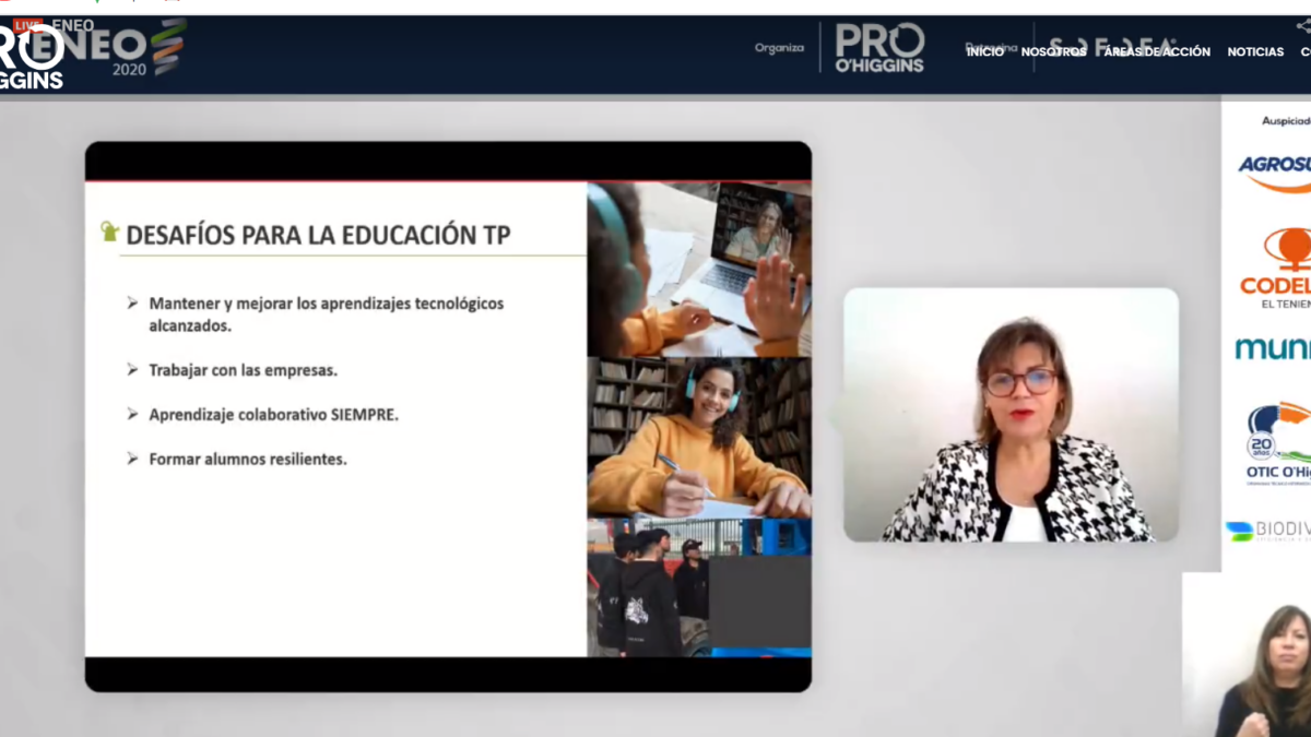 Grupo Educar participa en ENEO 2020 sobre “Oportunidades y desafíos para la Educación Técnica profesional”