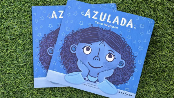 Azulada, el libro de Carol Neumann que busca fomentar la inclusión en los más pequeños