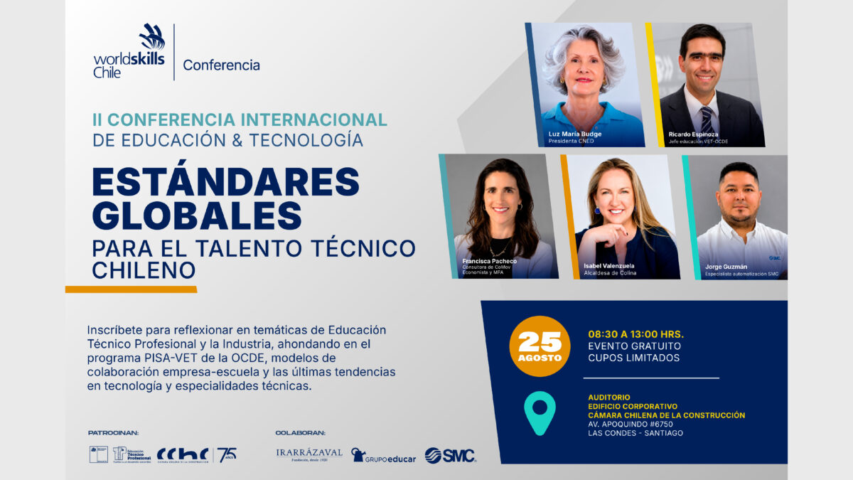 OCDE será parte de la II Conferencia Internacional WorldSkills 2026 en el marco de la conmemoración de la educación TP