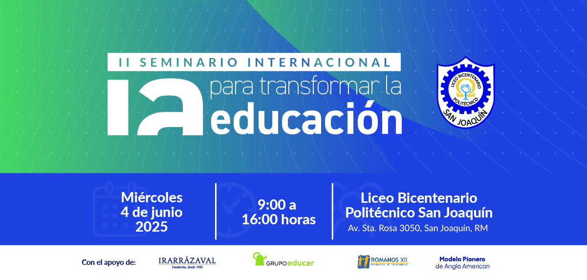 Inscripción II Seminario Internacional IA para transformar la Educación