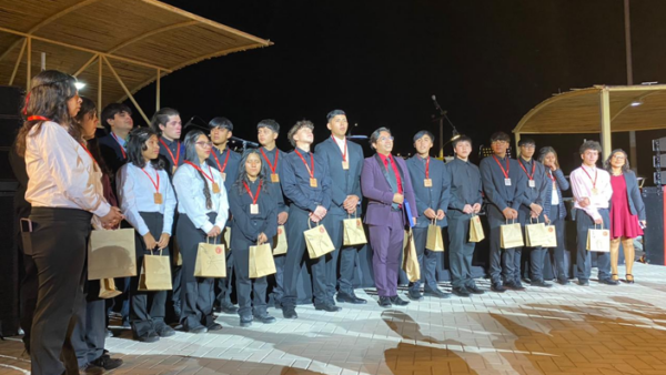 Con alumnos de todo Chile, Orquesta de SNA Educa se presenta en Pica