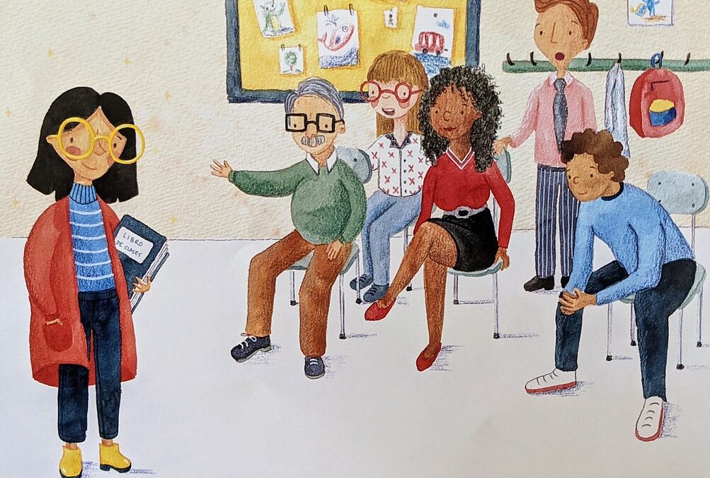 Un homenaje a los profesores: “Nos hechiza con su tiza”