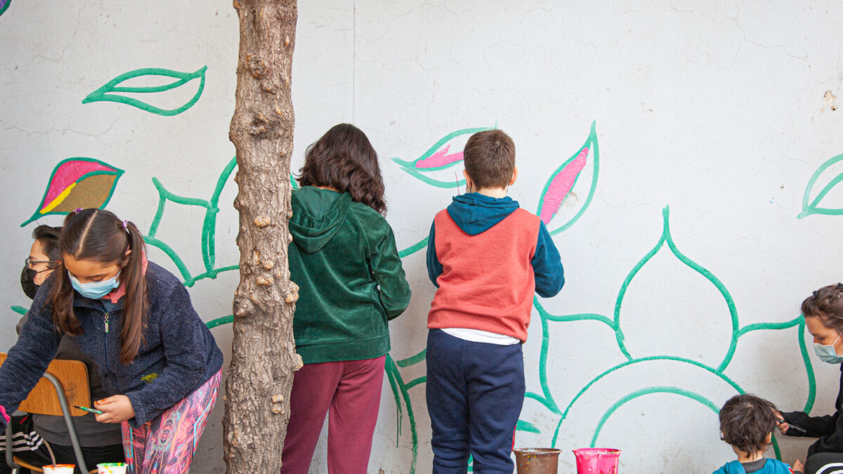 Murales, una forma de unir el arte con las escuelas