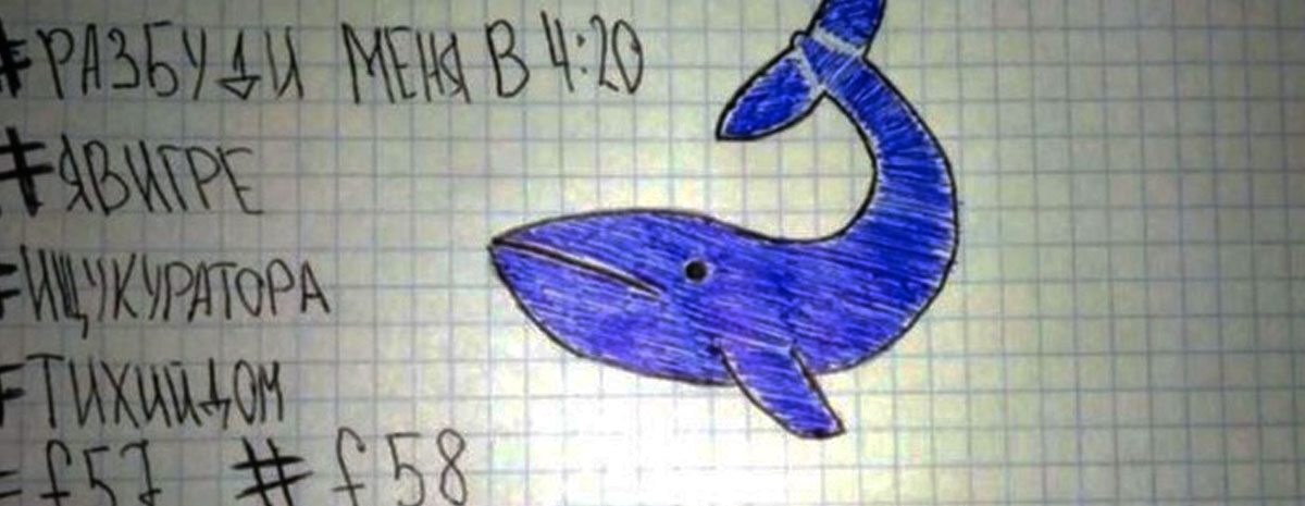 Atentos profesores con el macabro juego de “La Ballena Azul”