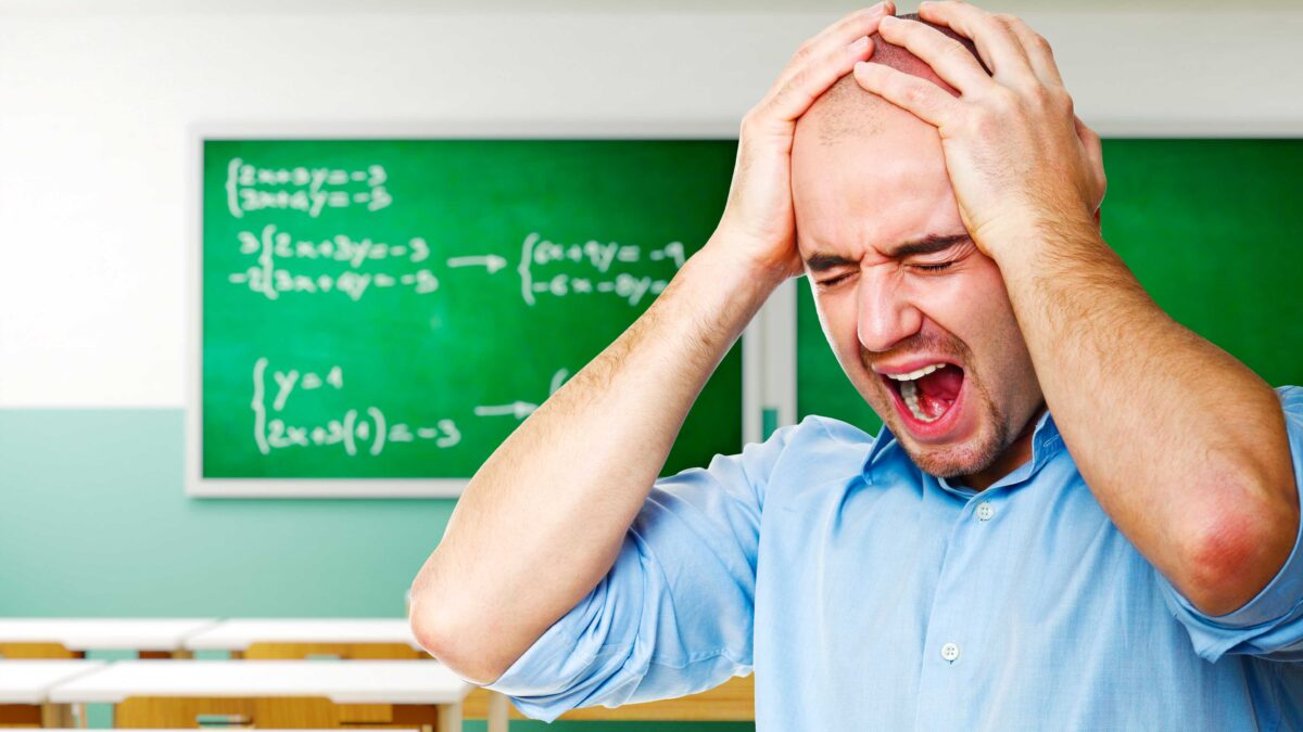 ¿Profesores estresados?