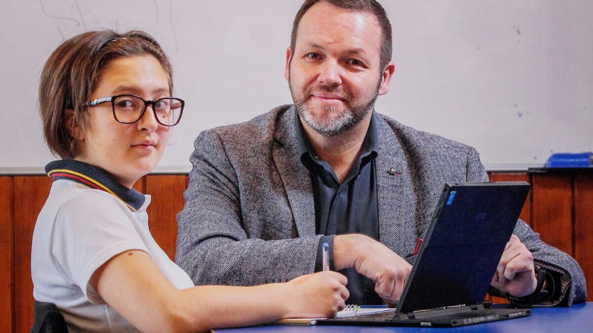 Un profesor súper apasionado