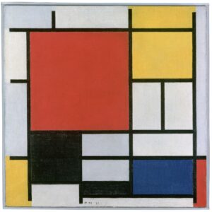 Piet Mondrian y la armonía de la geometría