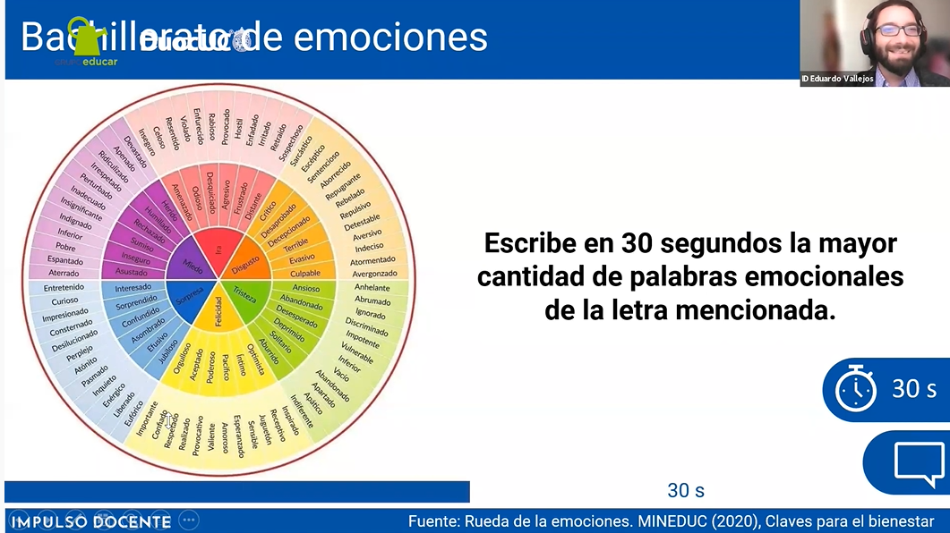 Taller Online: Taller Estrategias para el bienestar docente