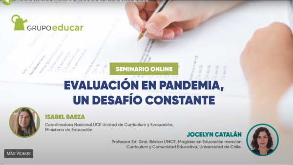 Seminario Digital: Evaluación en Pandemia, un desafío constante