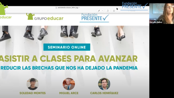 Primer Seminario Grupo Educar 2022: Asistir a clases para avanzar