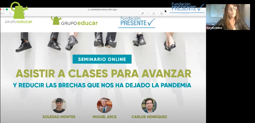 Primer Seminario Grupo Educar 2022: Asistir a clases para avanzar